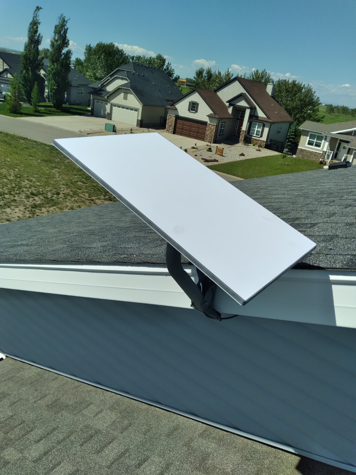 Professional residential Starlink roof installation by Ready Tech