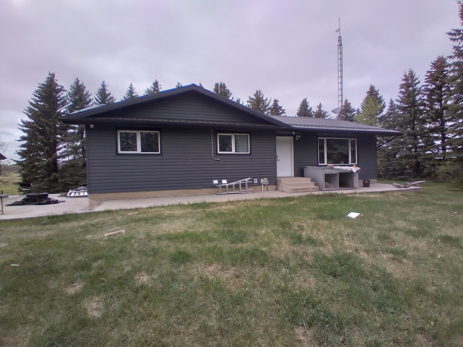 Acreage property showing clean finished Ready Tech cable routing