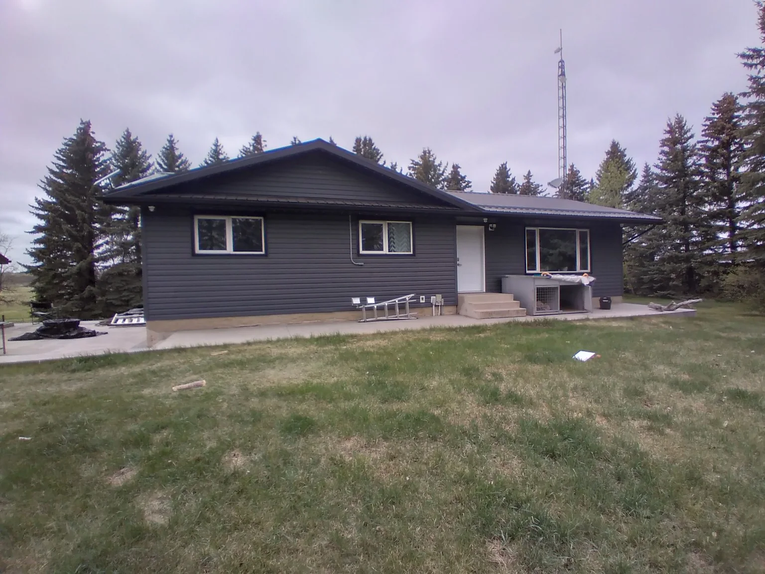 Residential acreage property used for Ready Tech security coverage planning